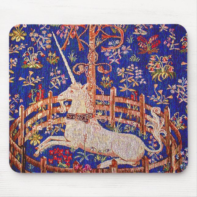 "The Unicorn in Captivity" Mouse Mat (Front)