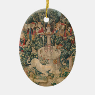 The Unicorn Is Found Ceramic Tree Decoration