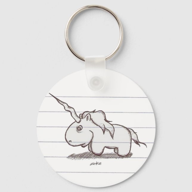 the unicorn key ring (Front)