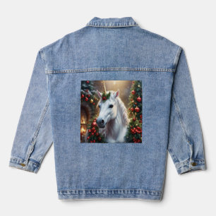 “The Unicorn of Noel” Denim Jacket
