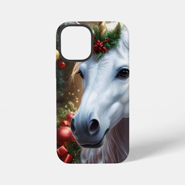 “The Unicorn of Noel” iPhone Case (Back)