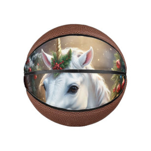 “The Unicorn of Noel” Mini Basketball