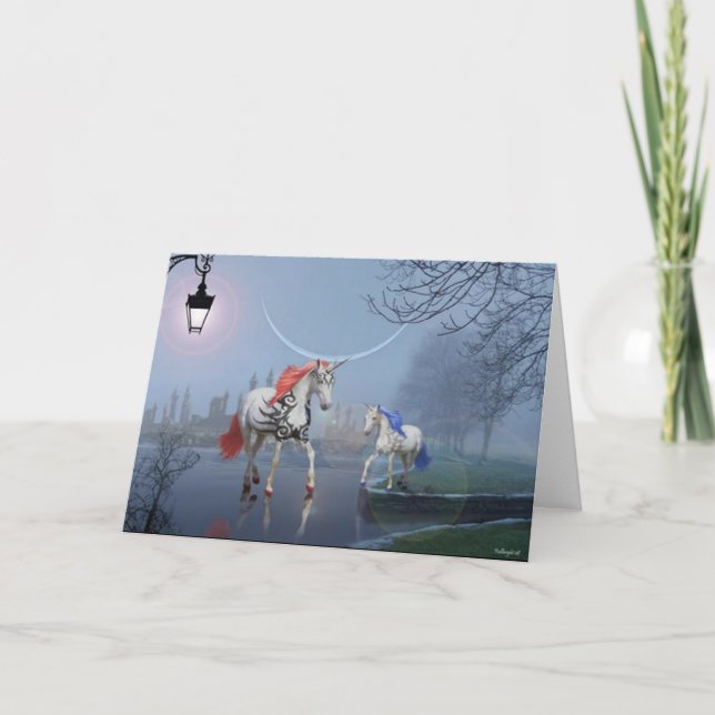 The Unicorns Greeting cards (Front)