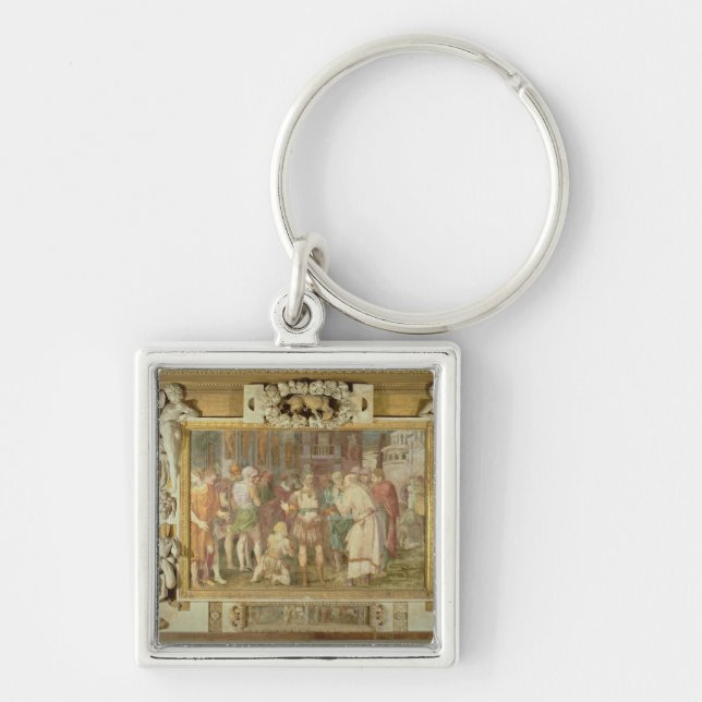 The Unification of the State, detail of decorative Key Ring (Front)