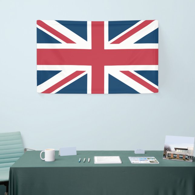The Union Jack British Flag Banner (Tradeshow)
