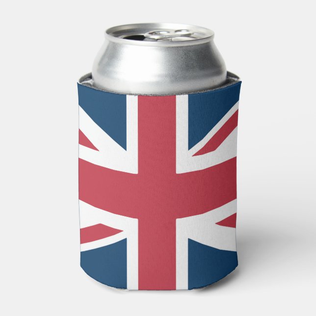 The Union Jack British Flag Can Cooler (Can Front)