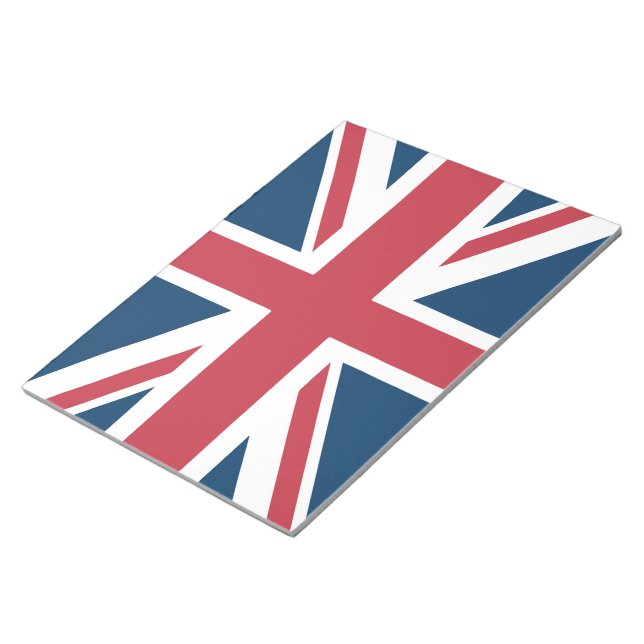 The Union Jack British Flag Notepad (Angled)