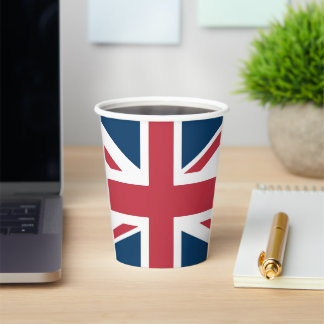 The Union Jack British Flag Paper Cups