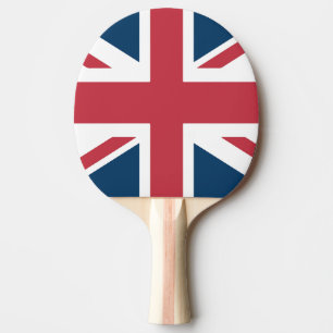 The Union Jack British Flag Ping Pong Paddle
