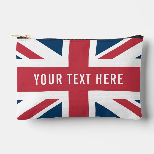 The Union Jack British Flag Print Cut Sew Bag (Front)