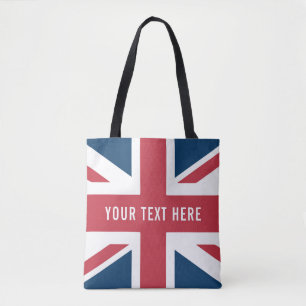 The Union Jack British Flag Tote Bag
