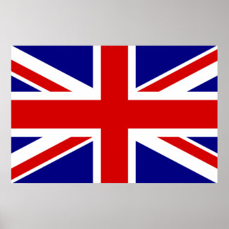 The Union Jack Flag Poster