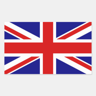 The Union Jack Flag Rectangular Sticker
