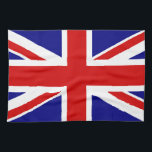 The Union Jack Flag Tea Towel<br><div class="desc">The Union Jack Flag of the UK - United Kingdom, which is in Britain. The Union Jack flag symbolises the unity between England, Scotland and Ireland. The colours of the union jack flag are red, blue, white. This design is also available on many other products for you to choose from....</div>