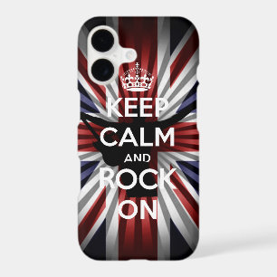 The union Jack Keep calm and Rock On