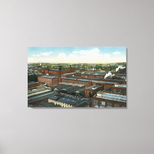 The Union Metallic Cartridge Co Bldgs Canvas Print