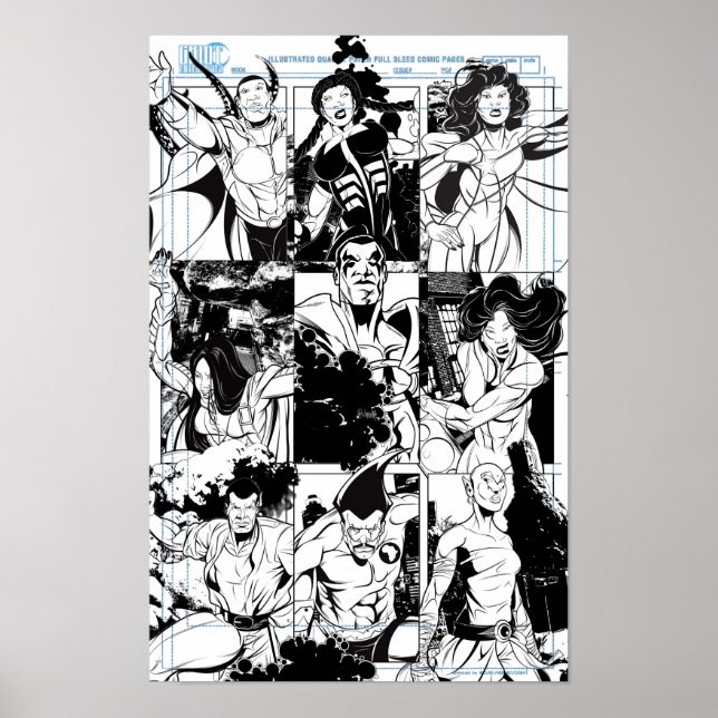 The Union Vol.02 "Original Art" Poster (Front)