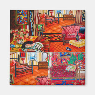 The unique colourful home design in Matisse's pain Magnet