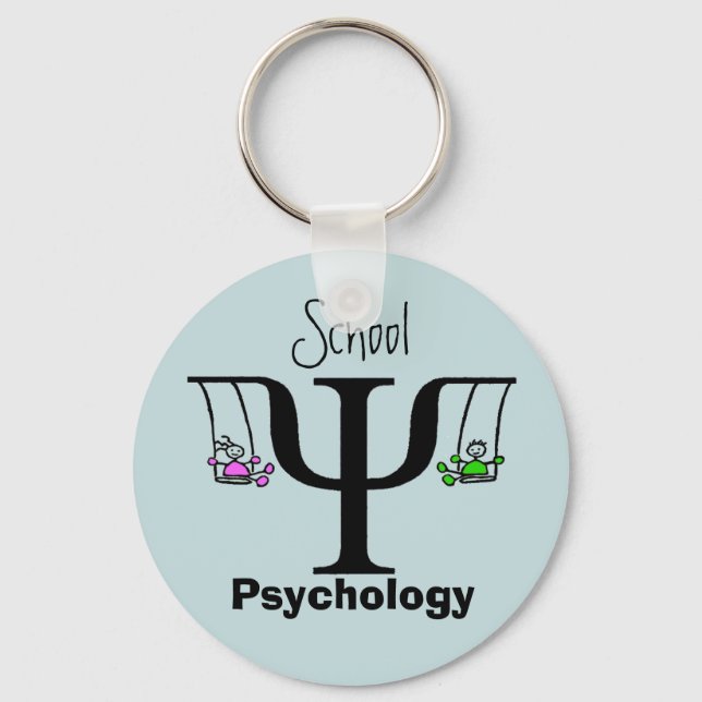 The Unique School Psychology Key Chain (Front)