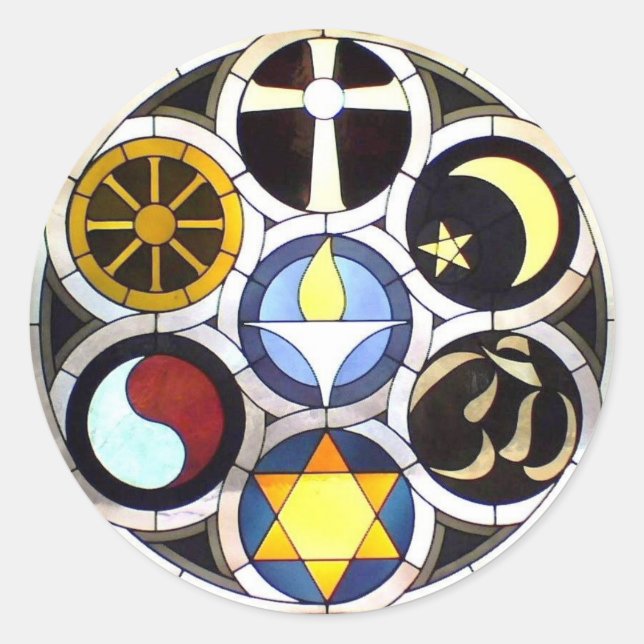 The Unitarian Universalist Church Rockford, IL Classic Round Sticker (Front)