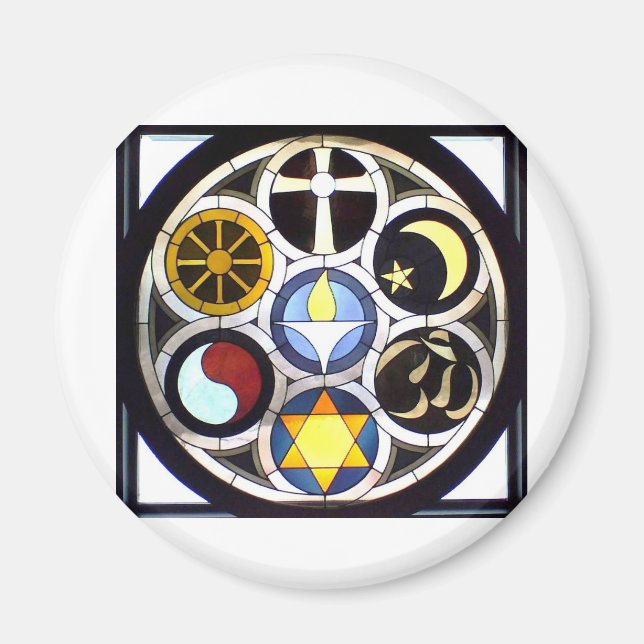 The Unitarian Universalist Church Rockford, IL Magnet (Front)