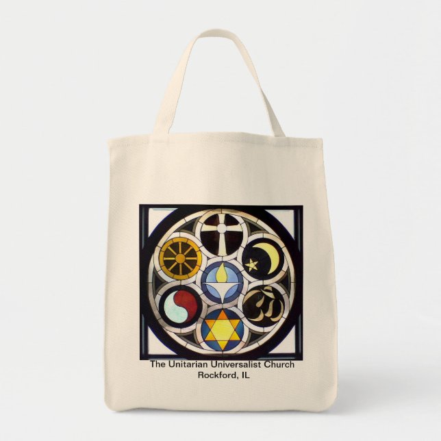 The Unitarian Universalist Church Rockford, IL Tote Bag (Front)