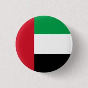 The United Arab Emirates Flag 3 Cm Round Badge