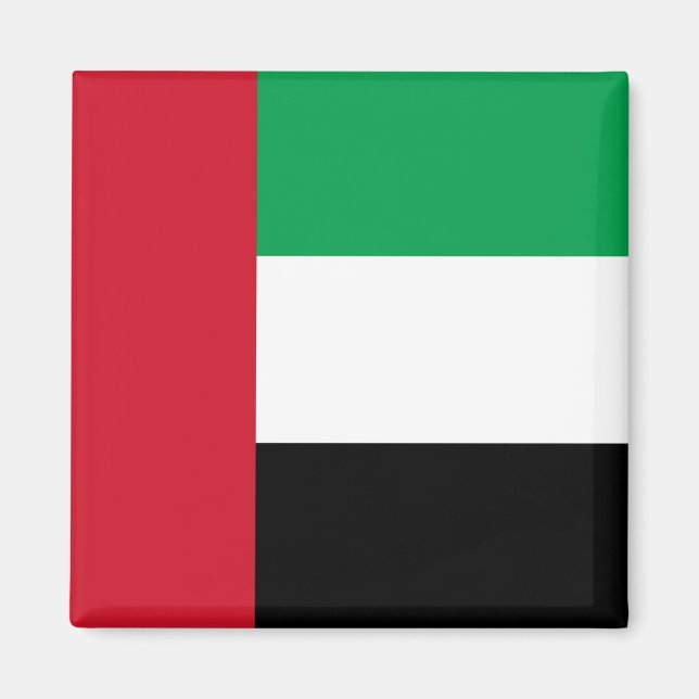 The United Arab Emirates Flag Magnet (Front)