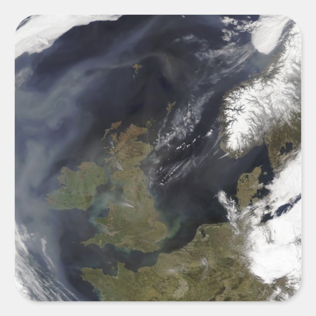 The United Kingdom and the Republic of Ireland Square Sticker (Front)