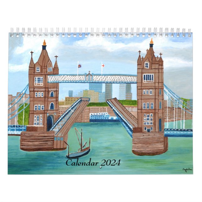 The United Kingdom Calendar 2024 (Cover)