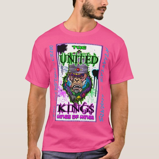 THE UNITED KINGS ~ GORILLA   T-Shirt (Front)