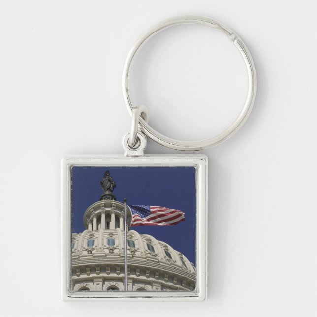 The United States Capitol, Washington, DC Key Ring (Front)