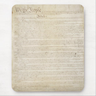 The United States Constitution Mouse Mat