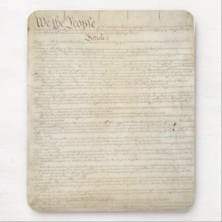 The United States Constitution Mouse Mat