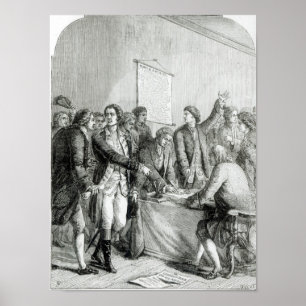 The United States Declaration of Independence Poster