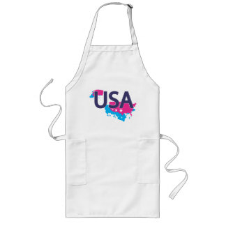 The United states Of America Long Apron