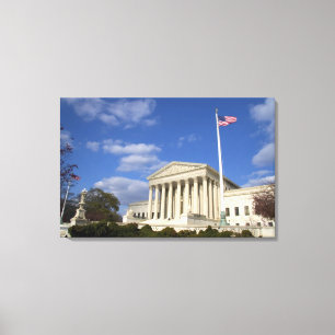 The United States Supreme Court Building in Canvas Print