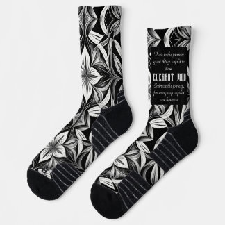 The Unity of Black & White Socks