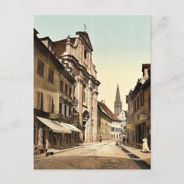 The Univerdity, Freiburg, Baden, Germany rare Phot Postcard (Front)