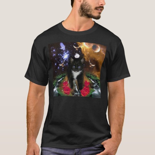 The Universal Consciousness is a Fierce Kitty T-Shirt