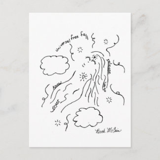 The Universal Free Fall Postcard