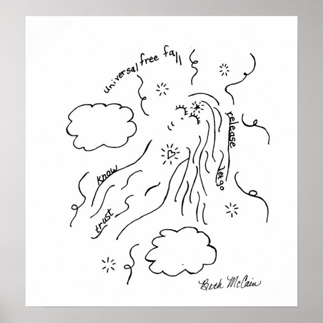 The Universal Free Fall Poster (Front)