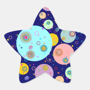 The Universe B2 Star Sticker