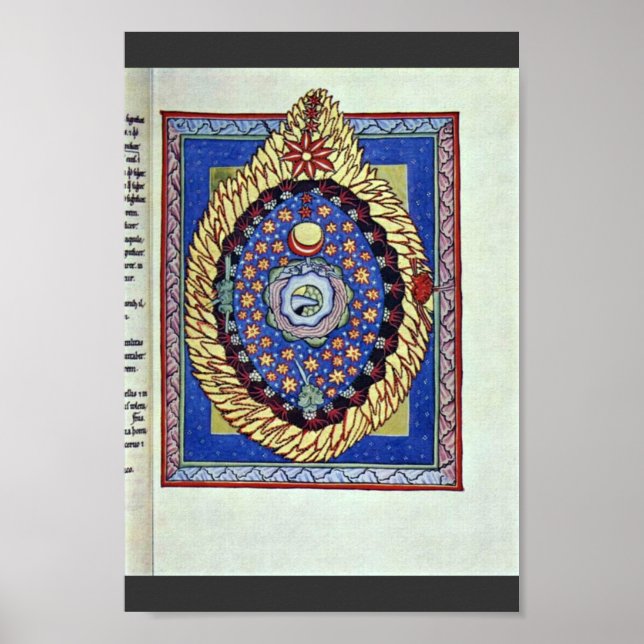 The Universe By Meister Des Hildegardis-Codex (Bes Poster (Front)