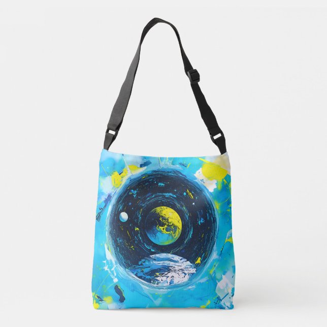 the universe crossbody bag (Back)