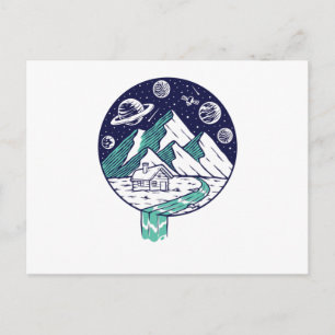 The Universe in my Cup Postcard
