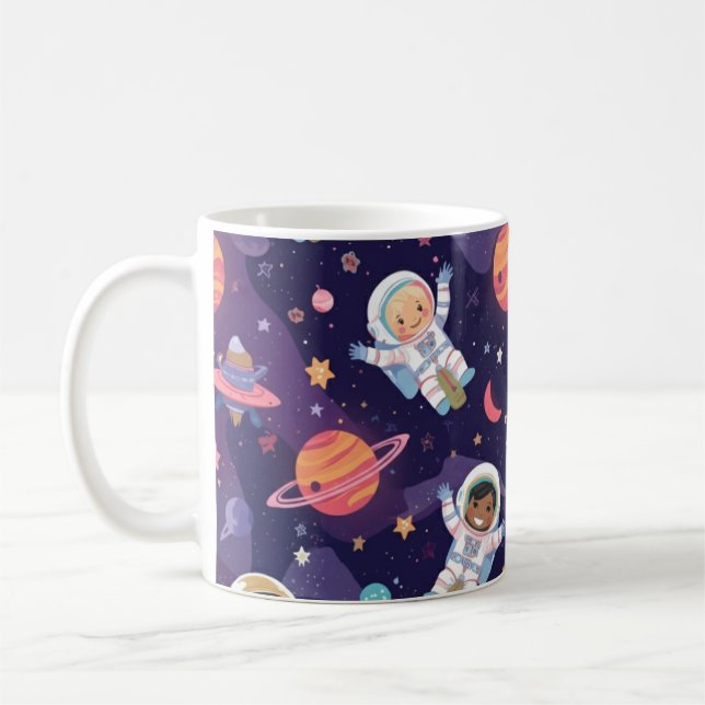 The Universe in Pastel Mug (Left)