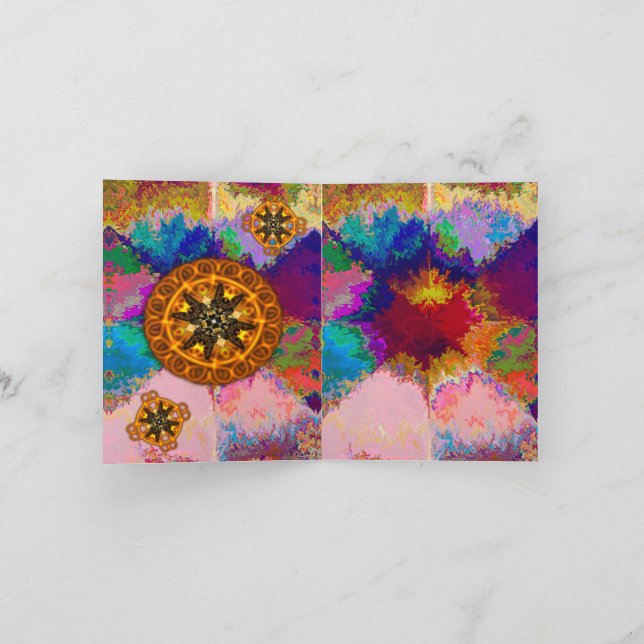 the universe  invitation (Inside)