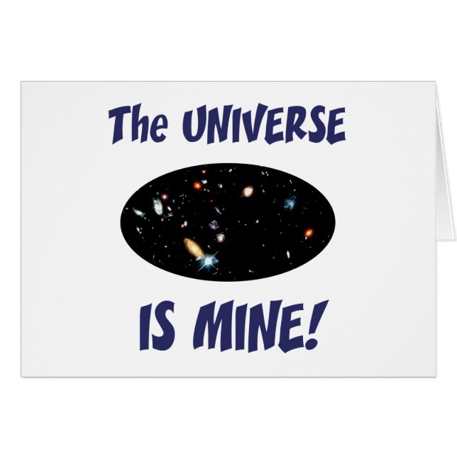 The Universe Is Mine (Front Horizontal)