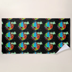 THE UNIVERSE IS YOURS BEACH TOWEL
